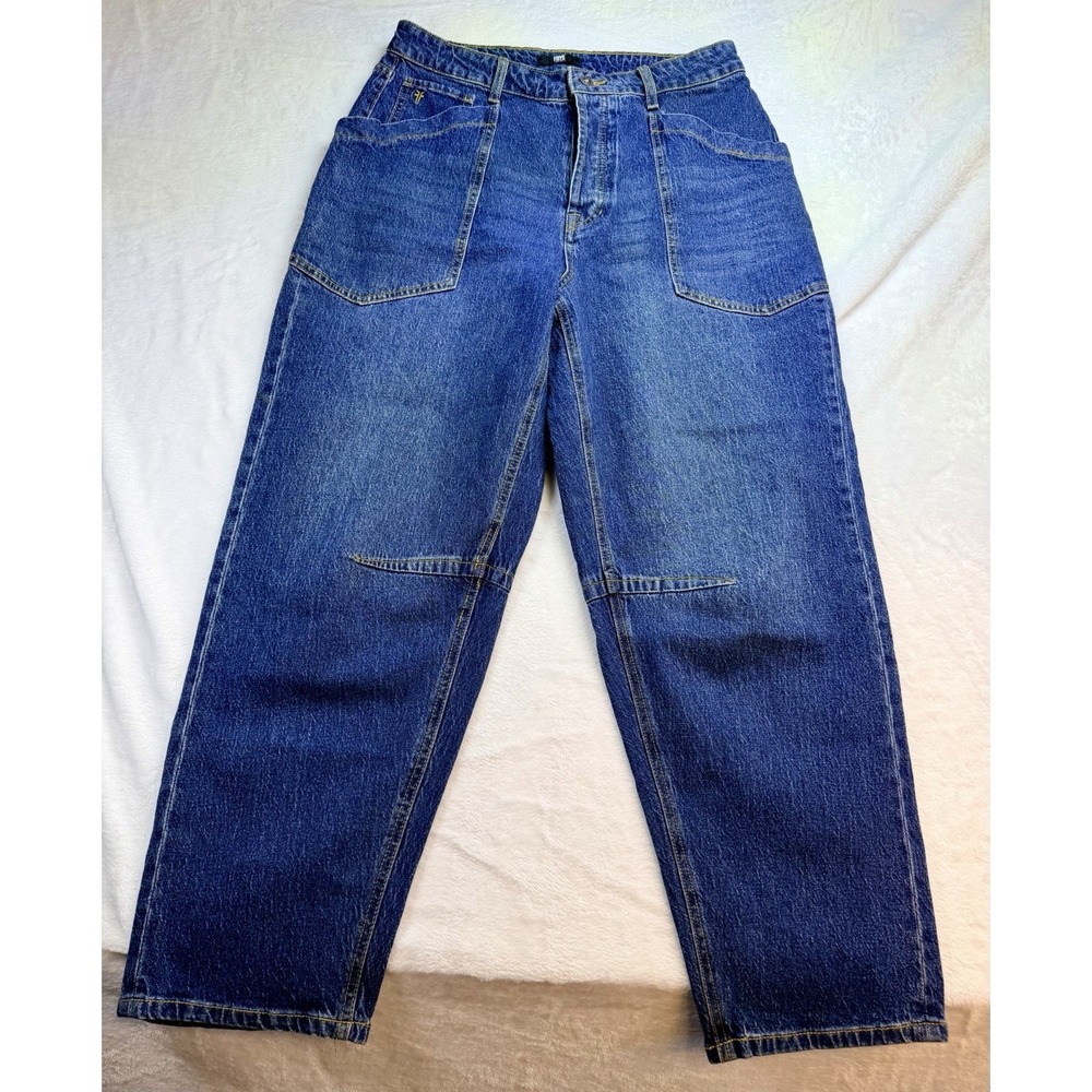 Frye Women's‎ Vintage Inspired 5-Pocket Button Fly High Rise Barrel Jean Sz 6